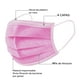thumbnail image 3 of 50 Cubrebocas Rosa 4 capas Alka 01, 3 of 4