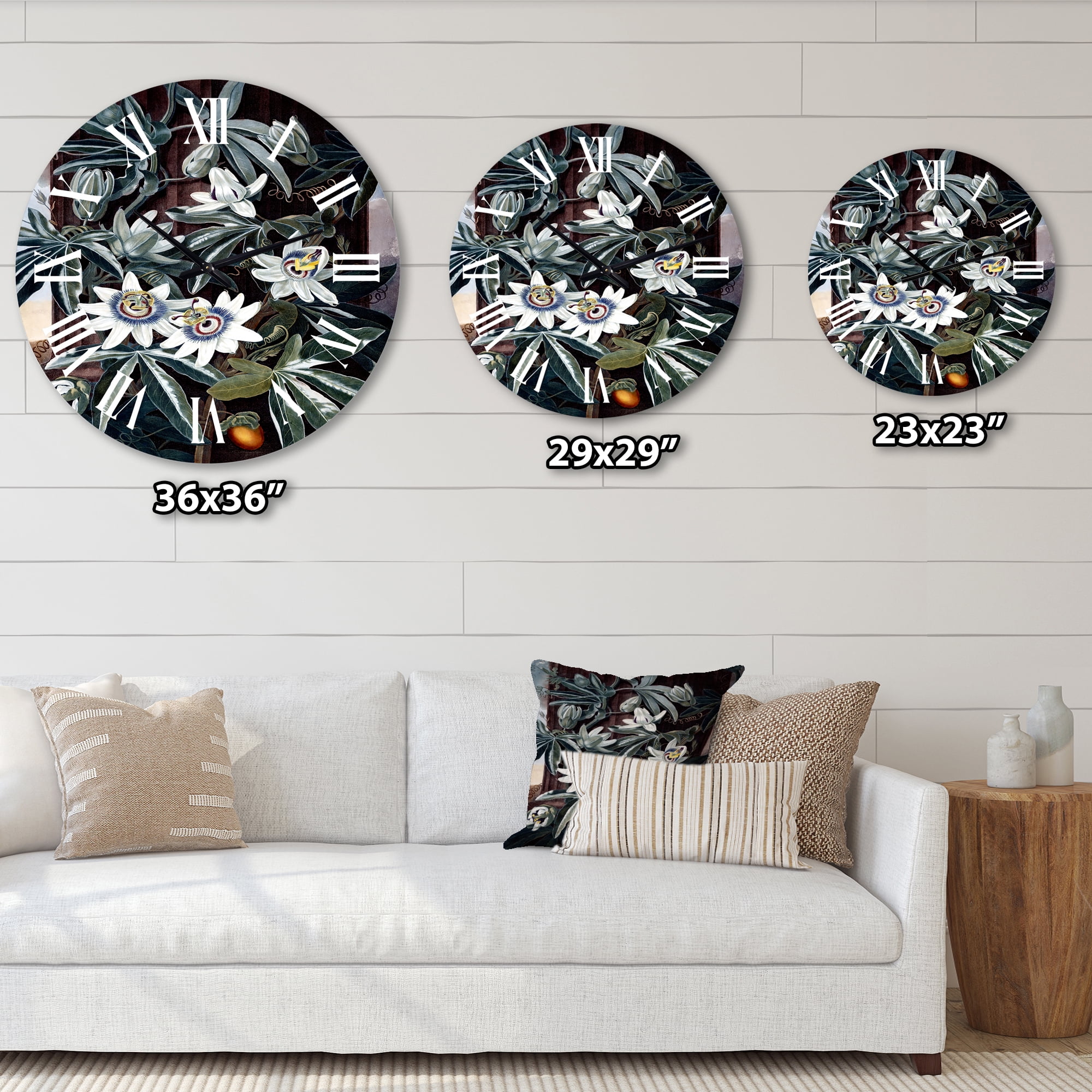 Designart 1 in Traditional Wall Clock