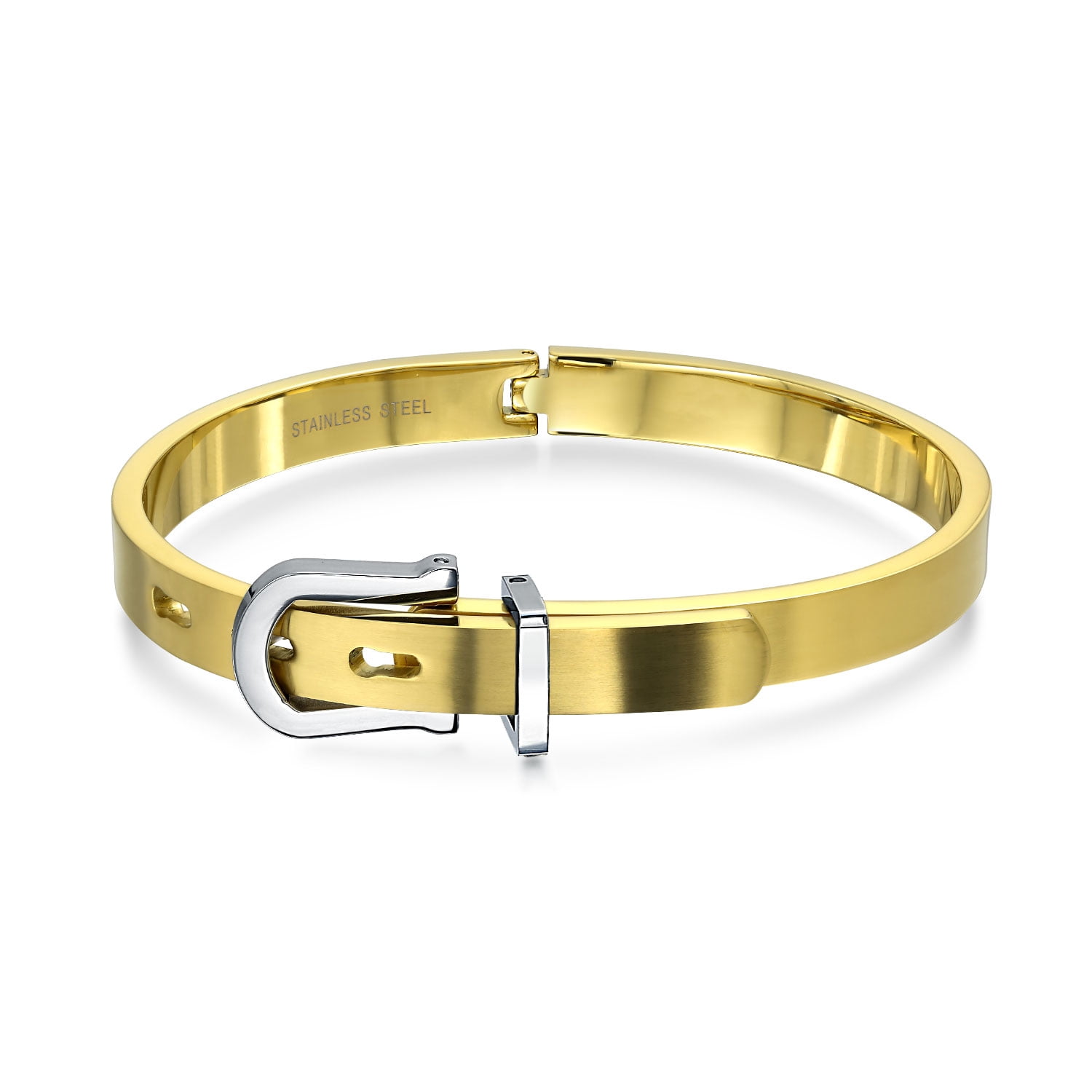 gold belt bracelet