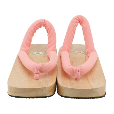 

1Pair Japanese Style Clogs Slippers Simple Summer Sandals Chic Women Shoes