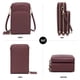 thumbnail image 3 of Monedero pequeño tipo bandolera con cremallera para teléfono móvil, minicartera de hombro, cartera para teléfono inteligente con ranuras para tarjetas de crédito, 3 of 5