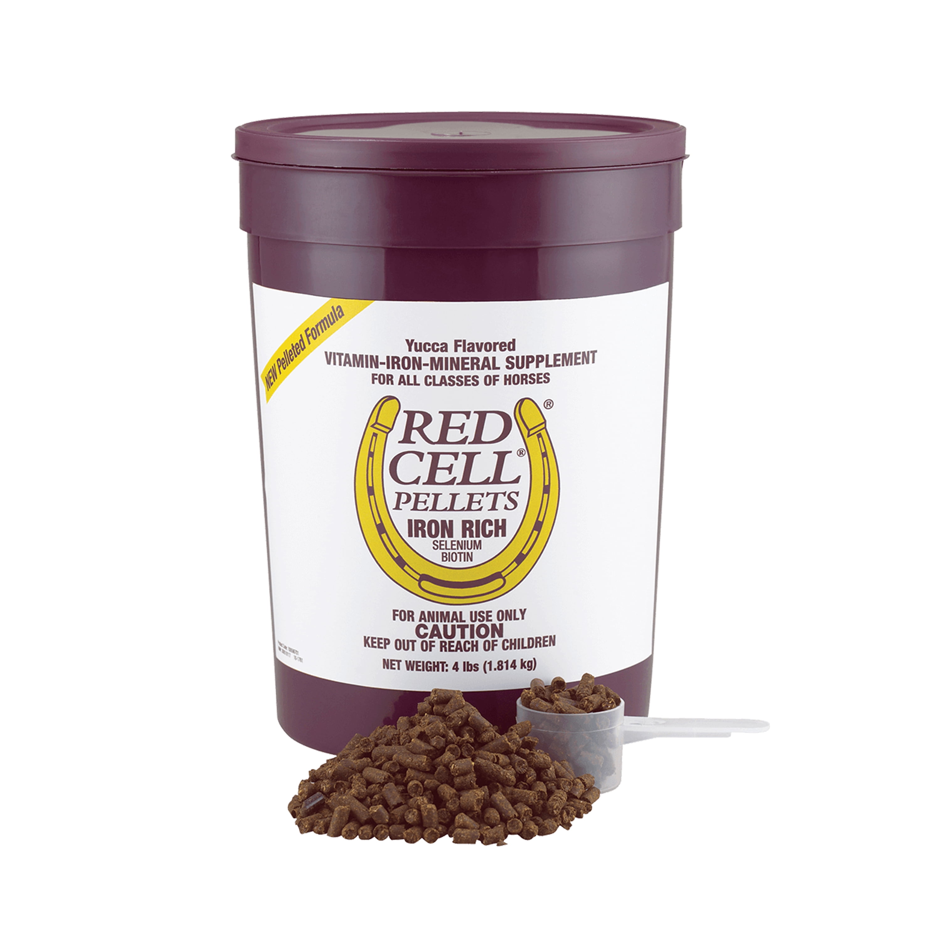Horse Health Red Cell Pellets for Horses, A pelleted ironrich vitamin
