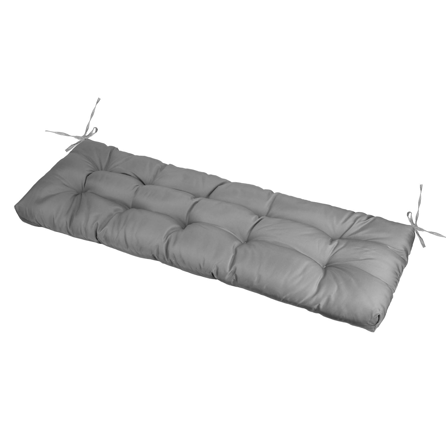 Moclever Outdoor Bench Cushion, 51x20″ Furniture Non Slip Waterproof Bench Seat Cushion for Garden Patio, Light Grey