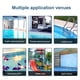 thumbnail image 5 of Promotion!Maojin Piscina Aguas termales Baño caliente Spa Prueba de calidad del agua 100 tiras reactivas Tiras reactivas para piscinas, 5 of 6