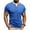 #Blue, variant on DPTALR Men's Fashion Pullover Solid Color Round Neck Short Sleeve with Pocket Casual Style,Army Green,XXL