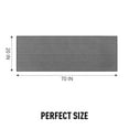 thumbnail image 3 of VUNATE Kitchen Mat Washable Kitchen Rugs and Mats Non Skid Absorbent Runner Rugs for Kitchen Front of Sink Kitchen Floor Mats 20"x70" Dark Gray Kitchen Mats or Rugs, 3 of 7