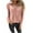 Pink, variant on Womens Oversized Long Sleeve T Shirts Oversized Sweaters Sweatshirt for Women New Solid Color V-neck Zipper Long Sleeved Knitted Sweater Top