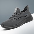 thumbnail image 3 of YUDAI Men's Slip-On Walking Shoes – Non-Slip, Breathable Mesh Sneakers for Gym, Workout & Everyday Wear, 3 of 6