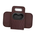 thumbnail image 2 of arctrm Auto Car Armrest Cushion Cup Holder Lightweight Modern Car Armrest Organizer Brown, 2 of 9