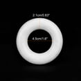 thumbnail image 2 of 1.8 Inch Foam Wreath Forms Round Craft Rings for DIY Art Crafts Pack of 4, 2 of 6