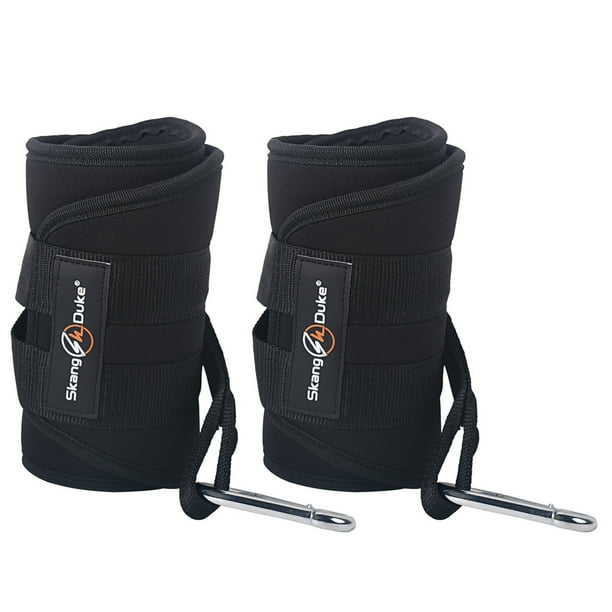 1 par de bandas elásticas profesionales de resistencia para dominadas, barra colgante para abdominales, levantamiento de piernas, fitness, entrenamiento muscular (negro)