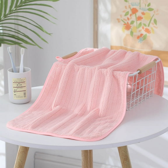 Lksixu Microfiber Hand Towels, 14"x30" Coral Velvet Solid Color Face Towels with Hanging Loop, 400GSM Highly Absorbent and Quick Drying Bath Towels Soft Plush Hand Towels for Bathroom Gym Shower