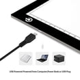 thumbnail image 4 of A4 Ultra-Mince Portable LED Tracing Pad NXENTC Table USB Noir, 4 of 7