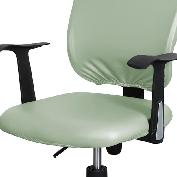 Funda para silla de oficina Macarena elástica extraíble giratoria resistente al agua verde