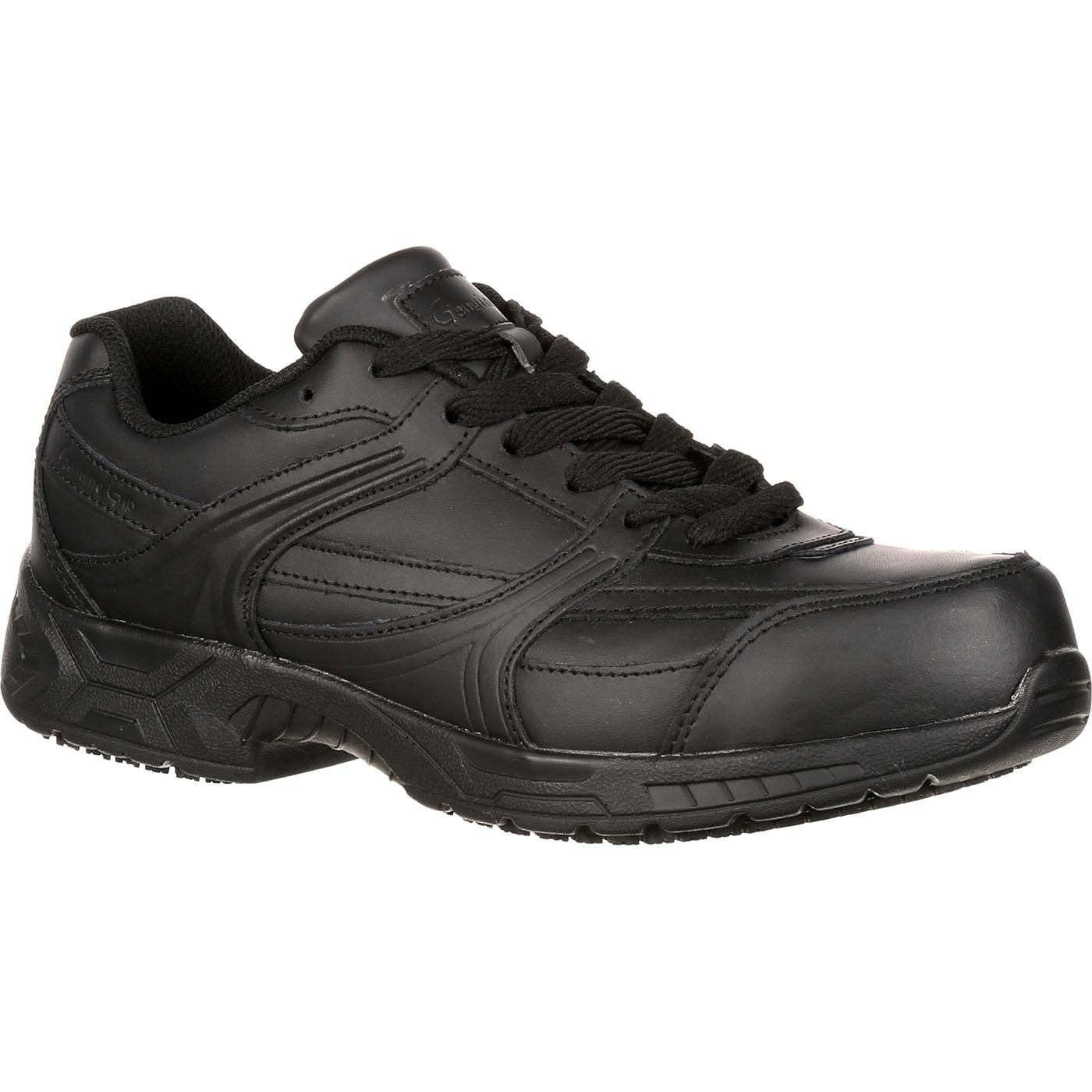 Genuine Grip Unisex Steel Toe Athletic Work Shoe Size 9(W) - Walmart.com