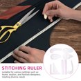 thumbnail image 3 of Masteelf 1 Set Stitching Ruler French Curved Sewing Rulers For Quilting And Sewing Curved Ruler For Pattern Making Plastic Tailor Ruler Curve Ruler For Sewing Clothing Patchwork Ruler, 3 of 8