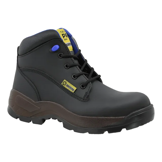 Bota Industrial Triples Pro Gear 415 Negro Para Hombre