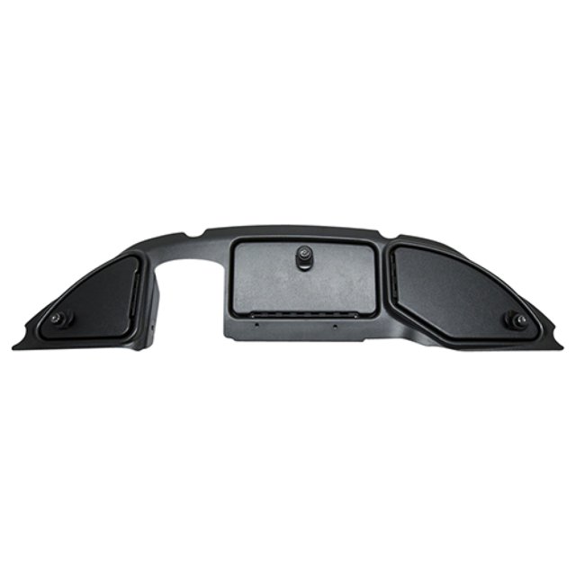 Dash Three Door, Black Textured, Club Car Precedent 08.5+