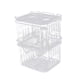 thumbnail image 1 of Methold Incubadora de incubación doble de alta transparencia, aislador de criadero, caja de aislamiento de cría, caja de criador de peces de acuario Piezas de acuario S Methold PT0105-01B, 1 of 6