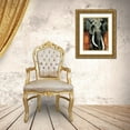 thumbnail image 3 of Arietti, Fabienne 25x32 Gold Ornate Wood Framed with Double Matting Museum Art Print Titled - Elephant, 3 of 4