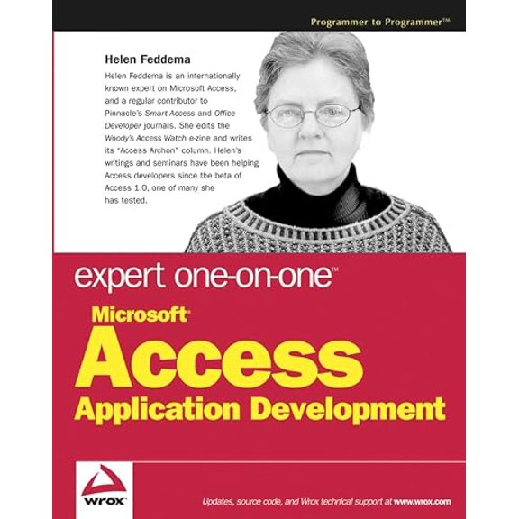 Pre-Owned Expert One-On-One Microsoft Access Application Development (Paperback) by Helen Feddema