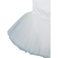 thumbnail image 6 of iiniim Toddler Girls Tutu Dress Ballet Dance Leotard Short Sleeves Tulle Dress Gymnastics Bodysuit, 6 of 7