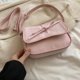thumbnail image 5 of Bolso Hombro para Mujer Pajarita Hobo Cuero Pu () Rosa, 5 of 8