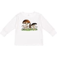 thumbnail image 3 of Inktastic Mushroom Hunting for Morel Mushroom Boys or Girls Long Sleeve Toddler T-Shirt, 3 of 5
