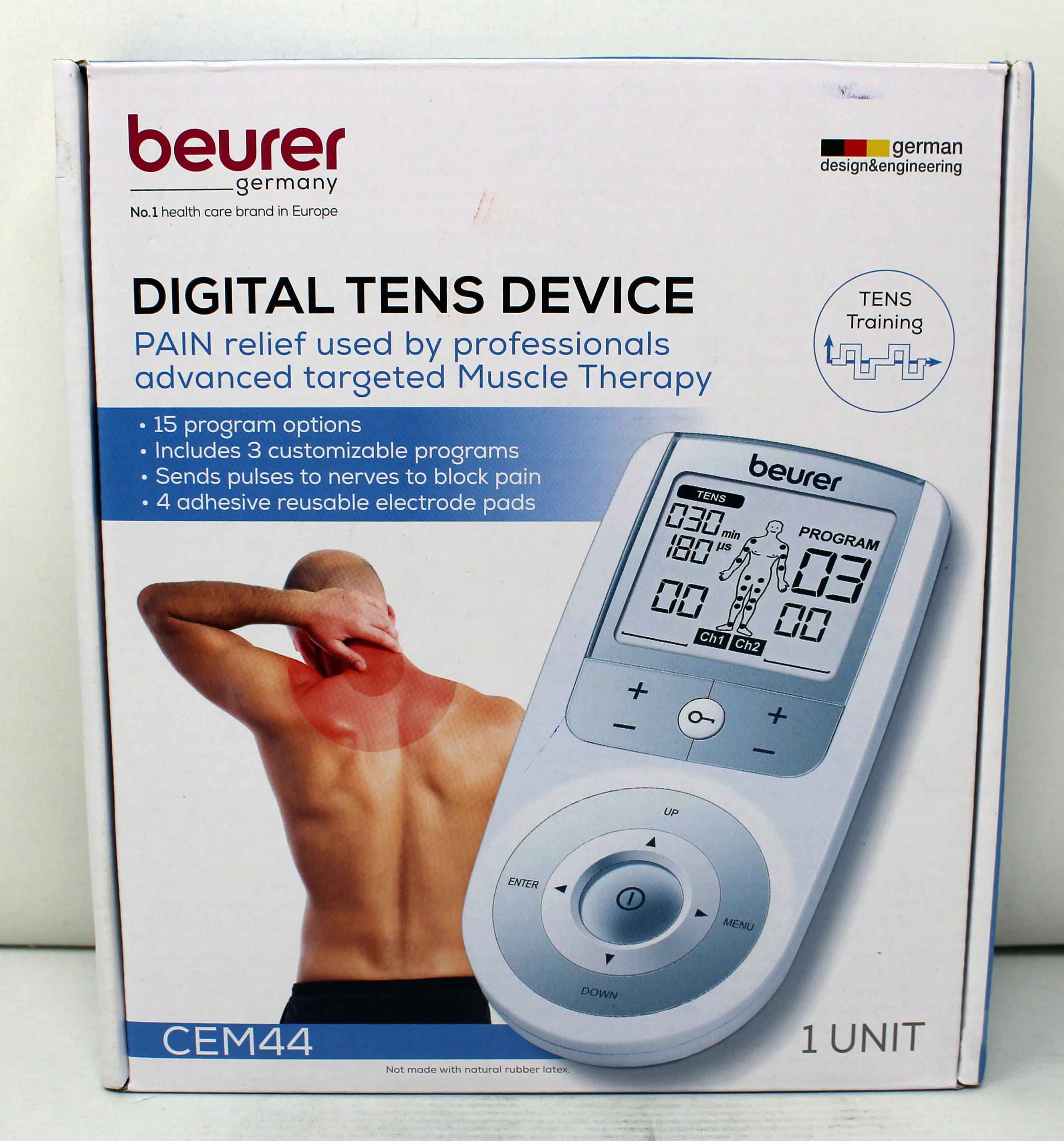 Beurer Digital Electrostimulation TENS Device, EM44 