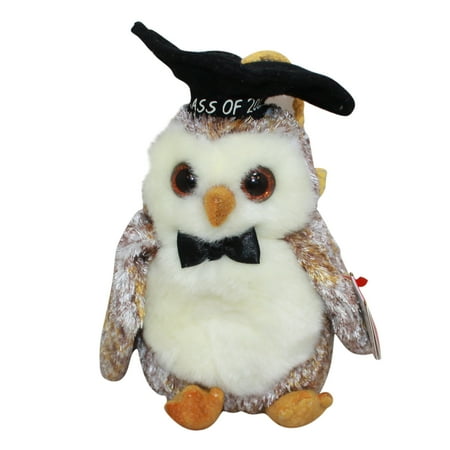Ty Beanie Baby: Smarter the Owl - Graduation 2002 | Stuffed Animal | MWMT price history on PriceWatchPro