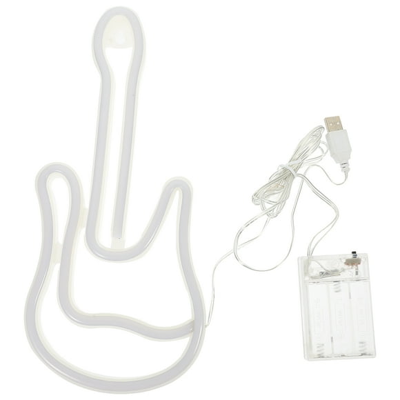 Guitar Neon Sign Decorative Neon Light Wall Neon Lamp Neon Sign for Bedroom