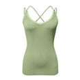 thumbnail image 5 of Plus Size Tank Tops for Women Women's Summer Fashion Solid Color Knitwear Lace V-Neck Tank Top Summer Savings, 5 of 5