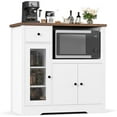thumbnail image 2 of Yeshouse Pantry Storage Cabinet, Multipurpose Kitchen Sideboard with Drawer, 3 Doors & Adjustable Shelving, 2 of 7