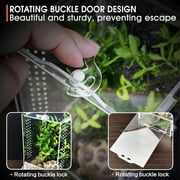 Acrylic Jumping Spider Habitat & Insect Terrarium - Enclosures for Praying Mantises, Frogs & Small Bugs
