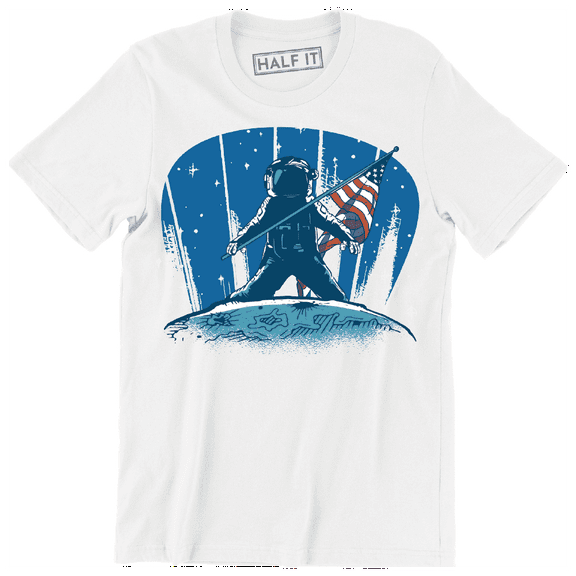 Relive The Apollo 11 Moon Landing Stand For Flag Patriot Men's T-Shirt