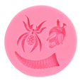 thumbnail image 1 of Moldes de silicona yuxing para fondant hechos a mano para Halloween, 1 of 5