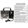 thumbnail image 2 of 60g/h ozone generator ozonizer ozone air purifier ozone device building renovation 220V, 2 of 5
