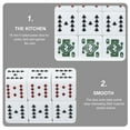 thumbnail image 2 of 16 Pcs Multi Color Acrylic Poker Dice Party Game Props for Entertainment and Fun Activities, 2 of 8
