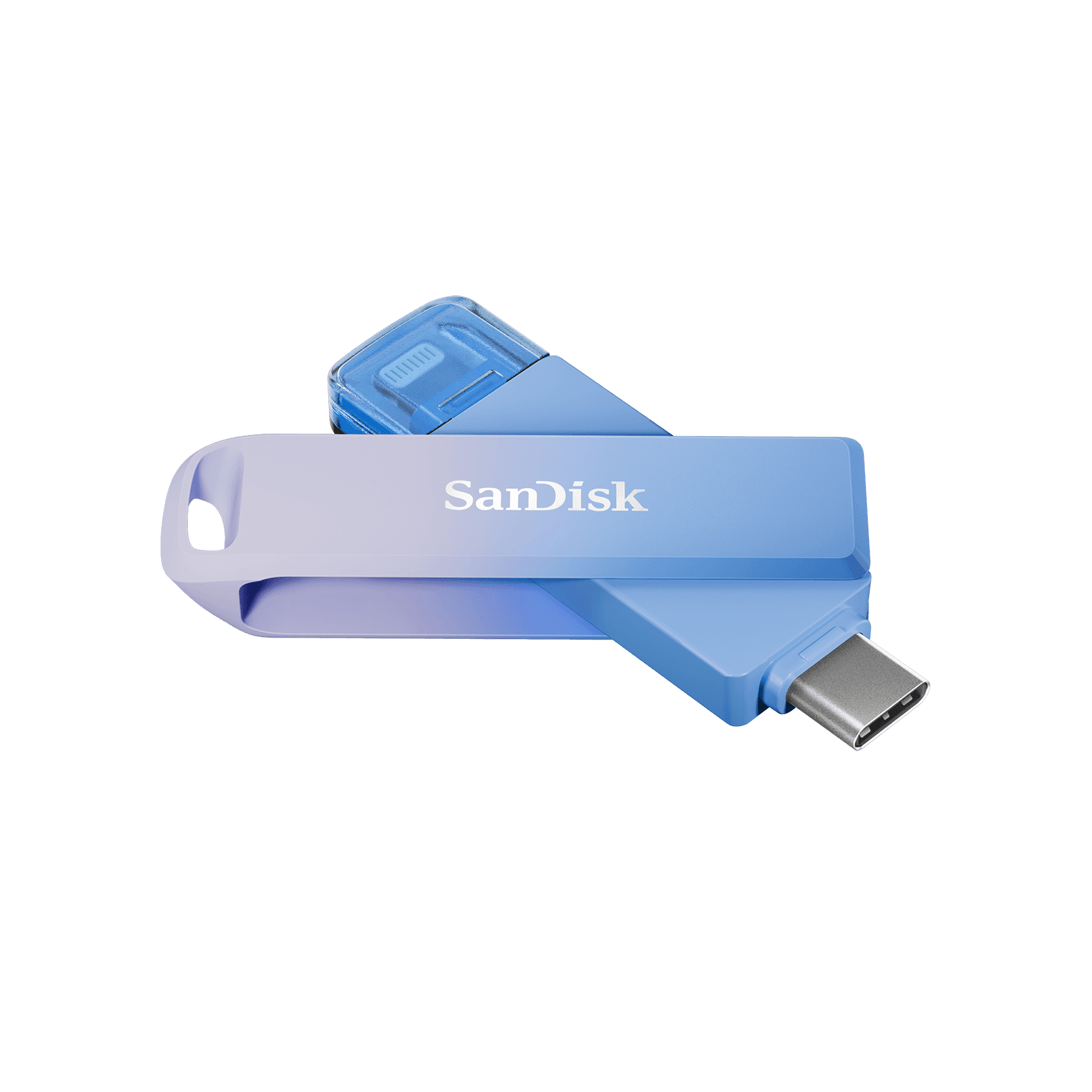 SanDisk 256GB Creator Phone Drive, with Lightning and USB Type-C Connectors - SDIXD0N-256G-GN6TP