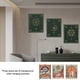 thumbnail image 3 of Injueey Paquete de 3 tapices decorativos de pared colgantes que no se desvanecen, decoración portátil, tapices de moda con 2 hebillas para dormitorio Decoración Injueey HA010987-00, 3 of 5