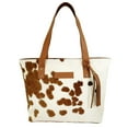 thumbnail image 5 of Genuine leather hair on cowhide women's Tote bag, 5 of 11