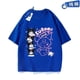 thumbnail image 4 of Camiseta Kawaii de Hello Kitty de Anime Sanrio Kuromi My Melody StellaLou, ropa informal de manga corta con estampado de algodón Y2K para parejas, 4 of 4