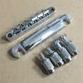 thumbnail image 3 of Electric Guitar Bridge, Standard 12 String Size Guitar Bridge Full Set Bridge Tail Stud Zinc Alloy Guitar Accessories, 3 of 6