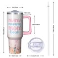 thumbnail image 2 of Mom's Travel Tumbler - 40 Oz Gift for Mom from Daughter Son Kids, Stainless Steel with Straw, Insulated, For Coffee, Birthday Christmas Mothers Day, 2 of 5