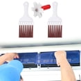 thumbnail image 6 of yotijay Brush Cleaner Set Clean Fin Straightener Dust Cleaner without Metal Comb, 6 of 9