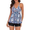 thumbnail image 1 of Two Piece Tankini Swimsuits Tops Bathing Suits Swimming Suit for Women, 1 of 5