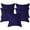 Dark Blue, variant on Stylo Culture Ethnic Couch Throw Pillow Covers 16x16 Solid Turquoise Modern 40x40 cm Living Room Toss Pillow Case Polydupion Solid Square Cushion Covers | Set Of 5