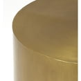 thumbnail image 4 of Mesa auxiliar Accent Butler Specialty 18 redonda de metal dorado, 4 of 4