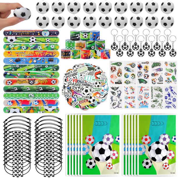 Set de obsequios para fiestas, 294 piezas, tema de fútbol, de Kolewo4ever