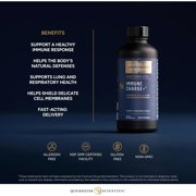 Quicksilver Scientific Immune Charge+ Elderberry Immune Support with 10,000 IU Vitamin D3, 25,000 Vitamin A, Vitamin C, E, K1 & K2 for Immune Health & Lung Support (100ml)